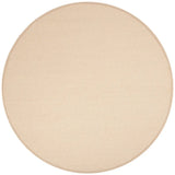 Safavieh Natural Fiber 6'-0" x 6'-0" Rug in Ivory / Light Beige