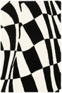 Safavieh Soho 2'-0" x 3'-0" Rug in Black / Ivory