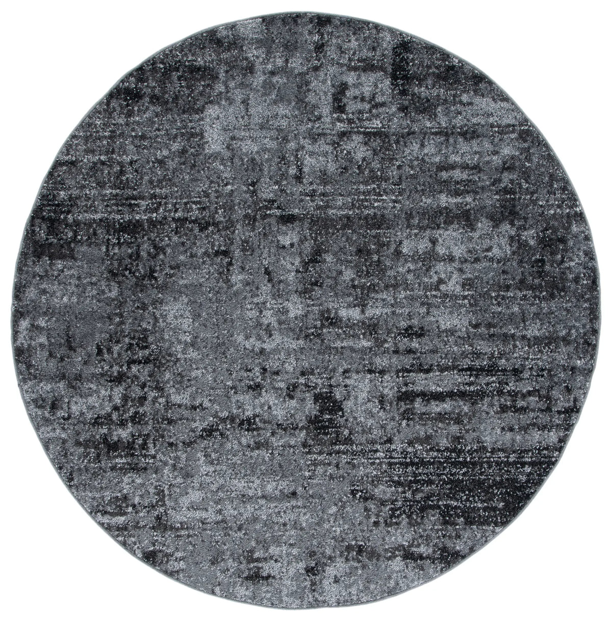 Safavieh Adirondack 6'-0" x 6'-0" Rug in Black / Ivory