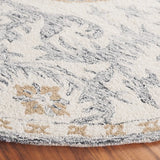 Safavieh Marquee 6'-0" x 6'-0" Rug in Beige / Grey
