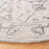 Safavieh Abstract 6'-0" x 6'-0" Rug in Taupe / Black