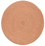 Safavieh Braided 6'-0" x 6'-0" Rug in Multi