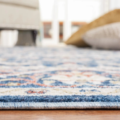 Safavieh Olympia 4'-0" x 6'-0" Rug in Navy / Ivory