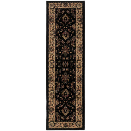 Oriental Weavers Sphinx Ariana 311k3 Black / Ivory Rugs - runner