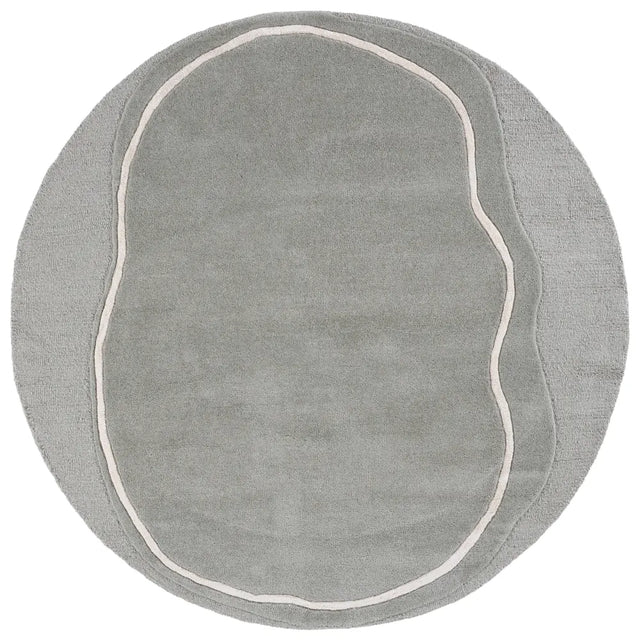 Safavieh Fifth Avenue 6'-0" x 6'-0" Rug in Grey / Ivory