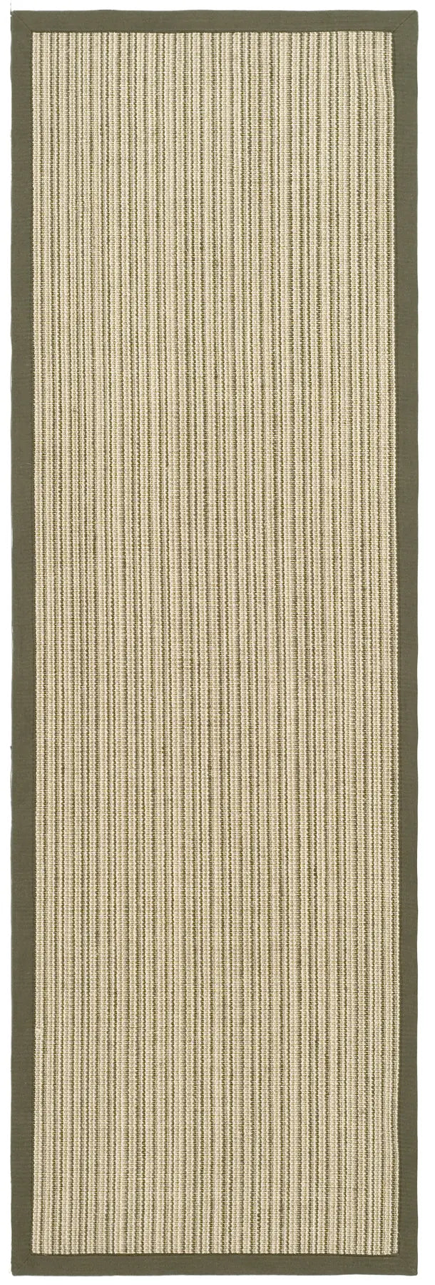 Safavieh Natural Fiber 2'-6" x 8'-0" Rug in Green / Green