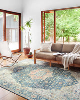 Loloi Skye Sky-12 Ocean/Multi Rugs - room scene 1