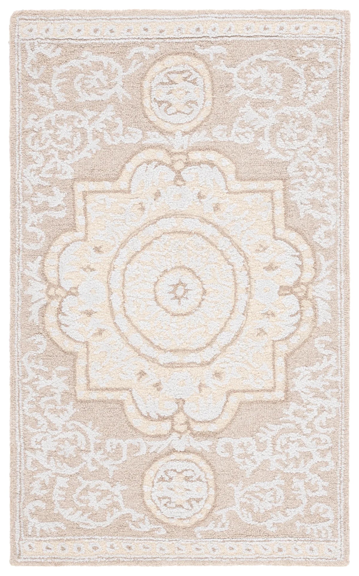Safavieh Abstract 3'-0" x 5'-0" Rug in Ivory / Beige