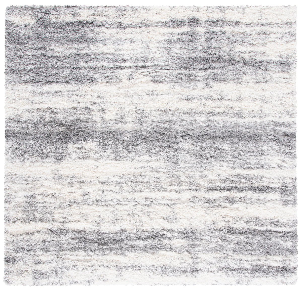 Safavieh Iceland Shag 6'-7" x 6'-7" Rug in Ivory / Grey