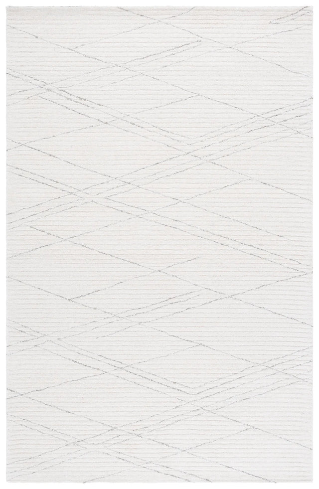 Safavieh Ebony 4'-0" x 6'-0" Rug in Ivory / Grey
