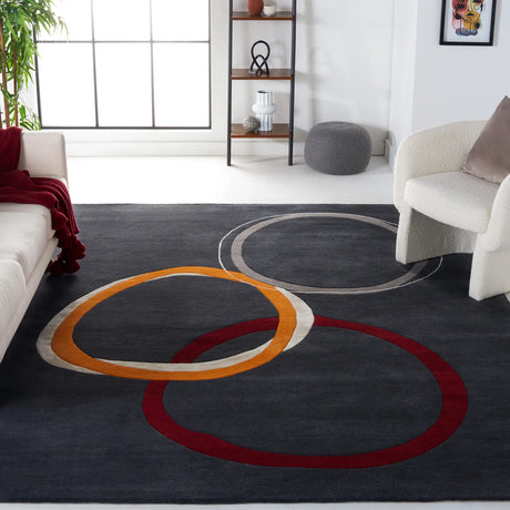 Safavieh Soho 9'-6" x 13'-6" Rug in Charcoal