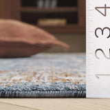 Safavieh Heirloom 700 4'-0" x 6'-0" Rug in Blue / Rust