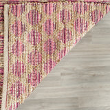 Safavieh Cape Cod 5'-0" x 8'-0" Rug in Maroon / Natural