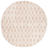 Safavieh Abstract 6'-0" x 6'-0" Rug in Beige / Ivory