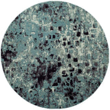 Safavieh Monaco 6'-7" x 6'-7" Rug in Light Blue / Multi