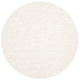 Safavieh Faux Sheep Skin 6'-0" x 6'-0" Rug in Ivory