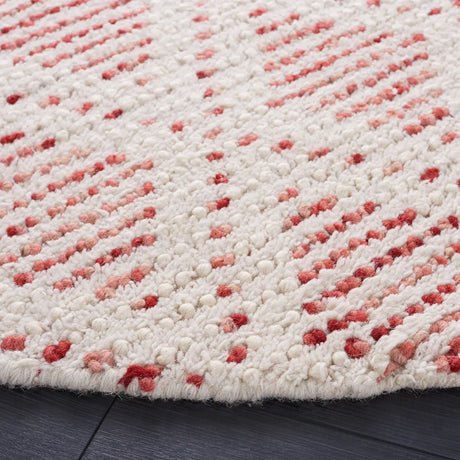 Safavieh Natura 6'-0" x 6'-0" Rug in Ivory / Red