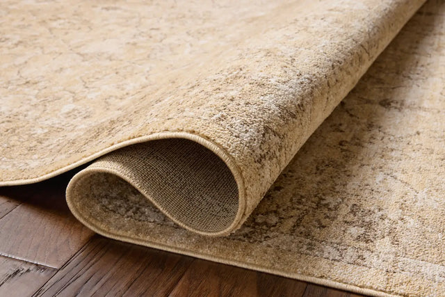 Chris Loves Julia x Loloi Palma PLM-10 Wheat / Bark Rug - pile height