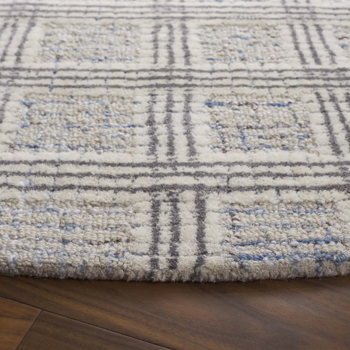 Safavieh Ebony 6'-0" x 6'-0" Rug in Blue / Grey