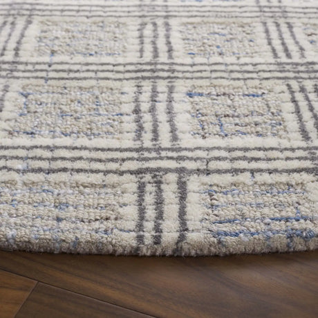Safavieh Ebony 6'-0" x 6'-0" Rug in Blue / Grey