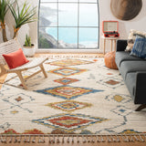 Safavieh Kenya 6'-0" x 9'-0" Rug in Ivory / Multi