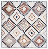 Safavieh Marrakesh 6'-7" x 6'-7" Rug in Ivory / Multi