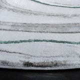 Safavieh Craft 5'-3" x 5'-3" Rug in Grey / Green