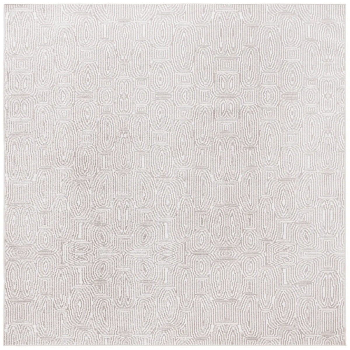 Safavieh Bayside 6'-7" x 6'-7" Rug in Ivory / Light Brown
