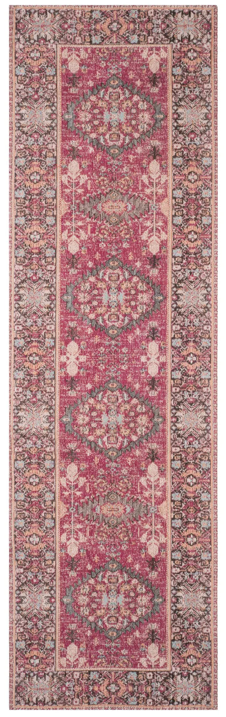 Safavieh Classic Vintage 2'-3" x 10'-0" Rug in Red / Multi