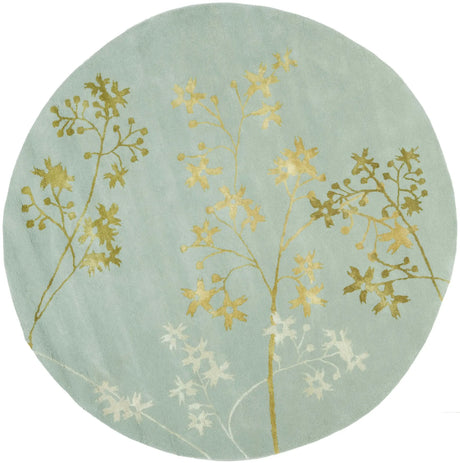 Safavieh Soho 6'-0" x 6'-0" Rug in Light Blue / Multi