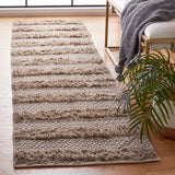 Safavieh Natura 2'-3" x 9'-0" Rug in Grey / Ivory