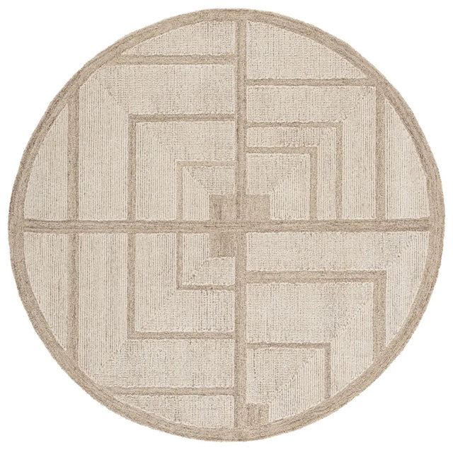 Safavieh Harvest 6'-0" x 6'-0" Rug in Beige / Ivory