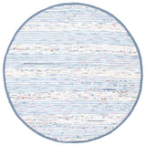 Safavieh Montauk 6'-0" x 6'-0" Rug in Blue / Ivory