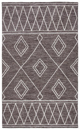 Safavieh Kilim 4'-0" x 6'-0" Rug in Brown / Ivory