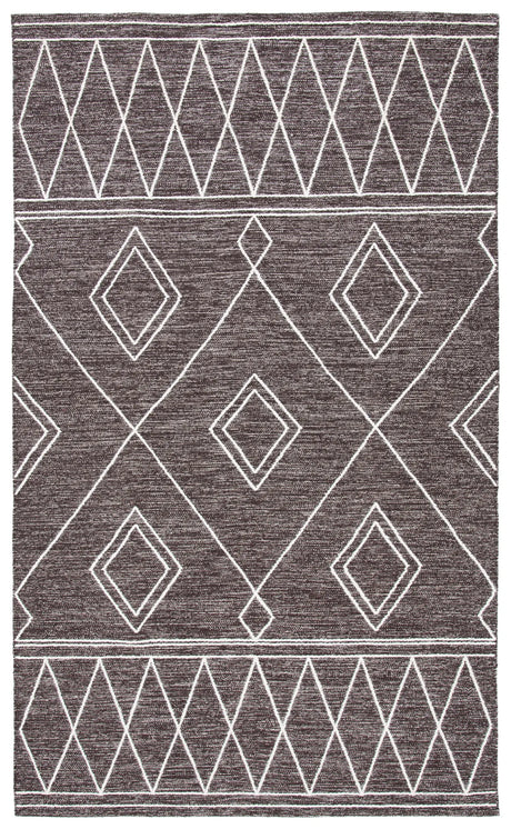 Safavieh Kilim 4'-0" x 6'-0" Rug in Brown / Ivory