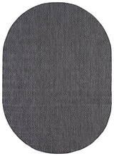 Safavieh Courtyard 5'-3" x 7'-6" Rug in Black / Beige