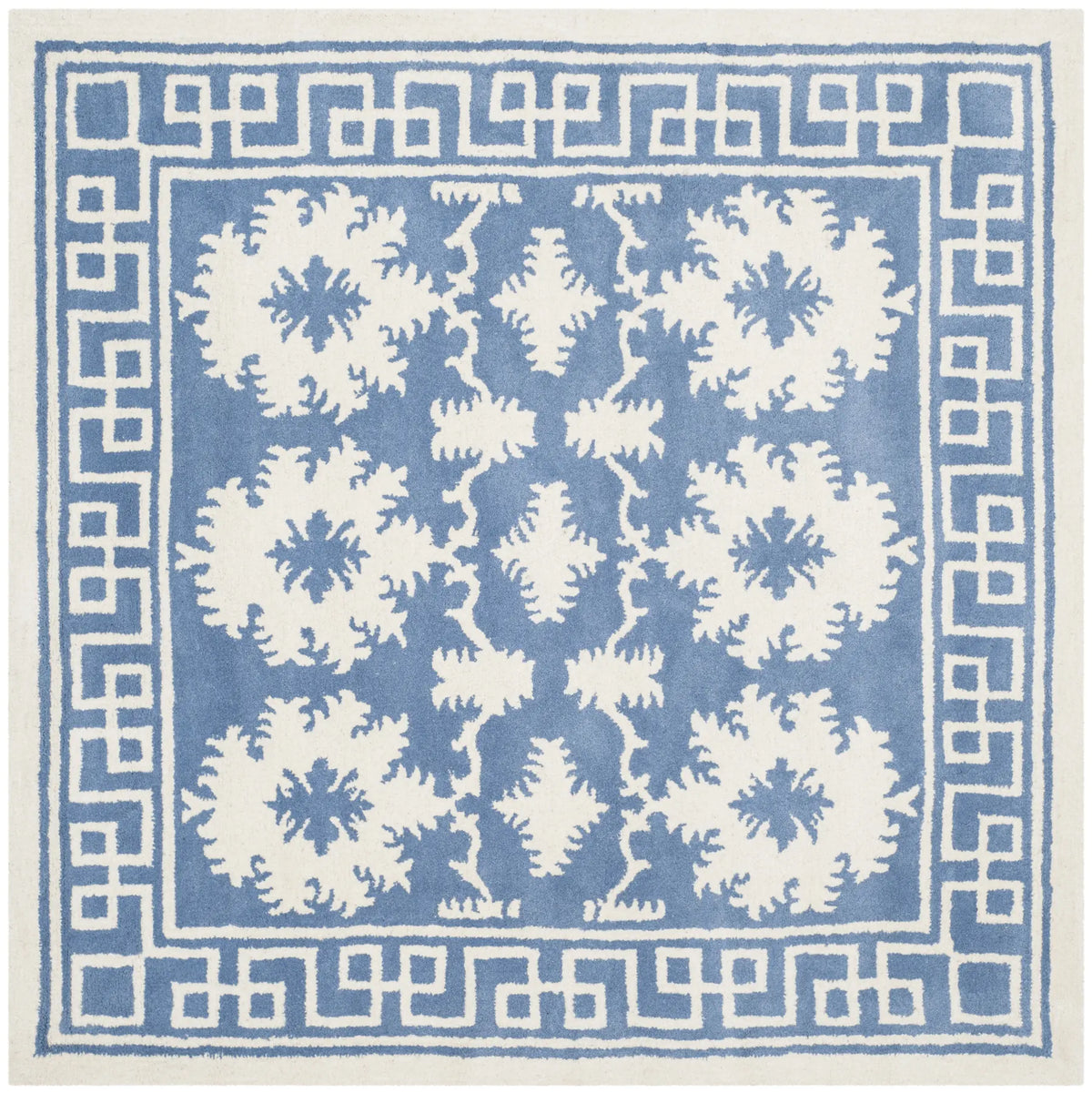Safavieh Bella 5'-0" x 5'-0" Rug in Blue / Ivory