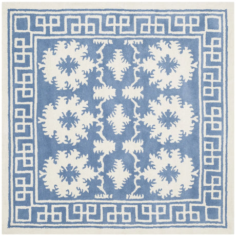 Safavieh Bella 5'-0" x 5'-0" Rug in Blue / Ivory