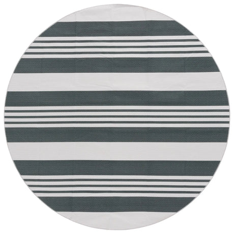 Safavieh Malibu 6'-0" x 6'-0" Rug in Dark Green / Grey