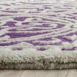 Safavieh Cambridge 5'-0" x 8'-0" Rug in Purple / Ivory