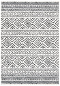 Safavieh Tulum 4'-0" x 6'-0" Rug in Ivory / Black