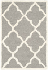 Safavieh Cambridge 2'-0" x 3'-0" Rug in Dark Grey / Ivory