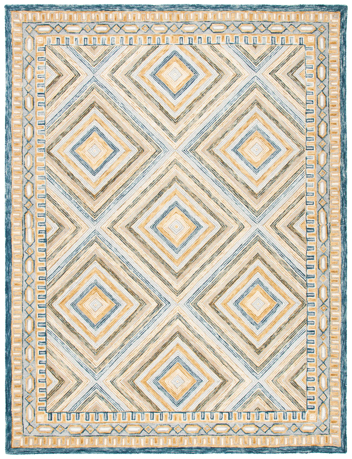 Safavieh Aspen 10'-0" x 14'-0" Rug in Navy / Gold