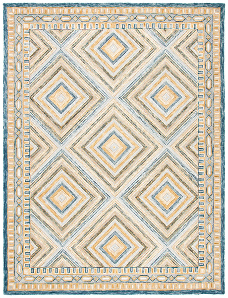Safavieh Aspen 10'-0" x 14'-0" Rug in Navy / Gold