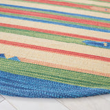 Safavieh Montauk 6'-0" x 6'-0" Rug in Green / Blue
