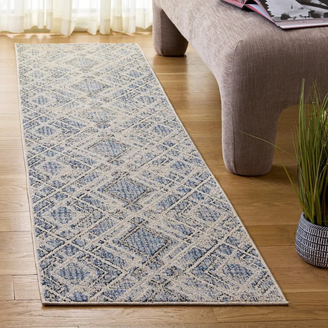 Safavieh Grove 2'-2" x 8'-0" Rug in Blue / Ivory