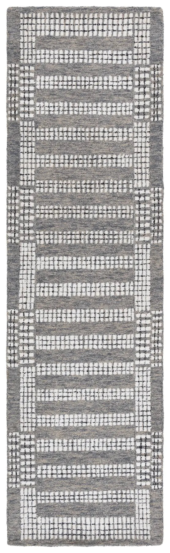 Safavieh Pine 2'-3" x 8'-0" Rug in Grey / Ivory