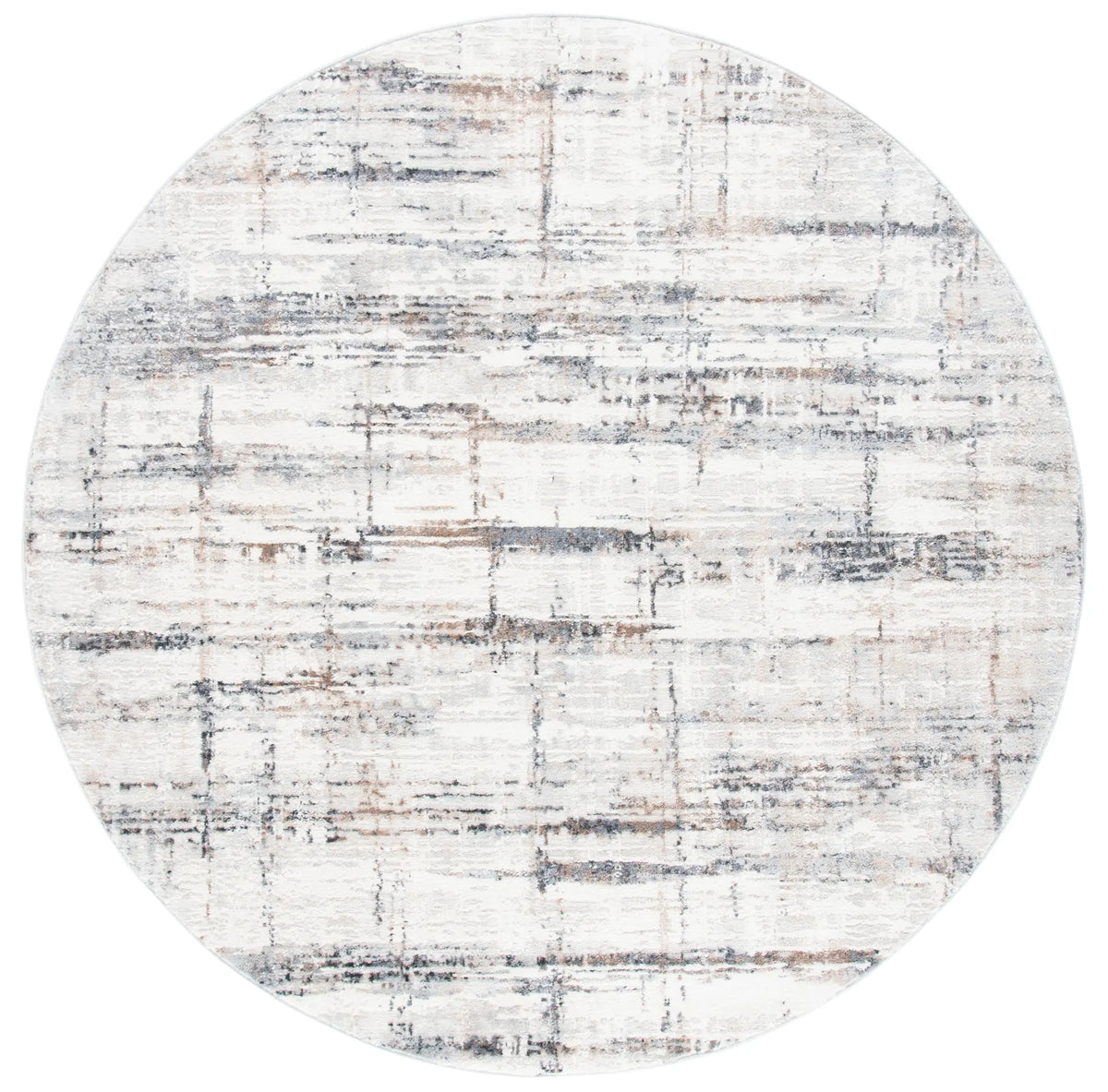 Safavieh Amelia 6'-7" x 6'-7" Rug in Grey / Gold