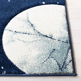 Safavieh Carousel Kids 100 4'-0" x 6'-0" Rug in Navy / Ivory