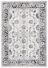Safavieh Tulum 4'-0" x 6'-0" Rug in Ivory / Black